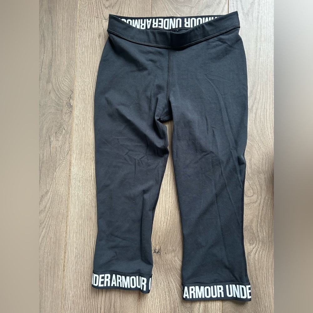 Under Armour Black Active Capri Leggings